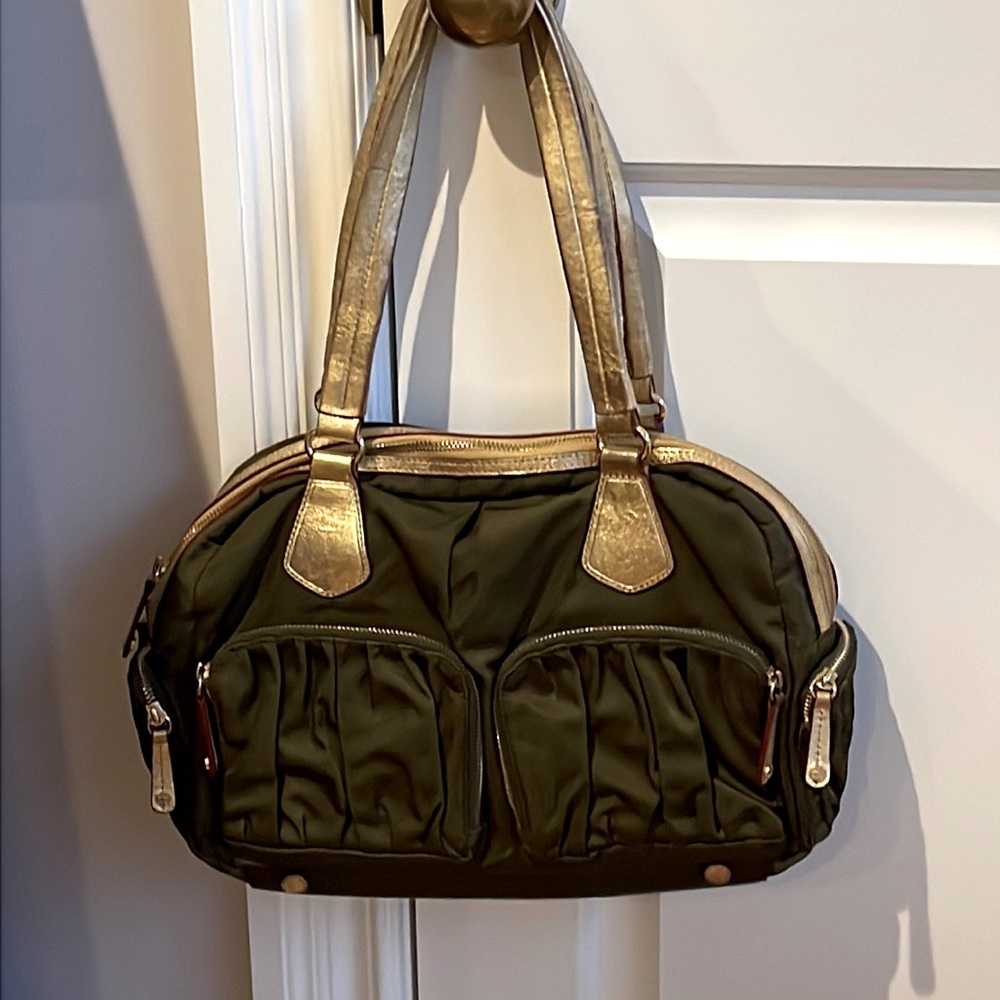 Nylon shoulder bag